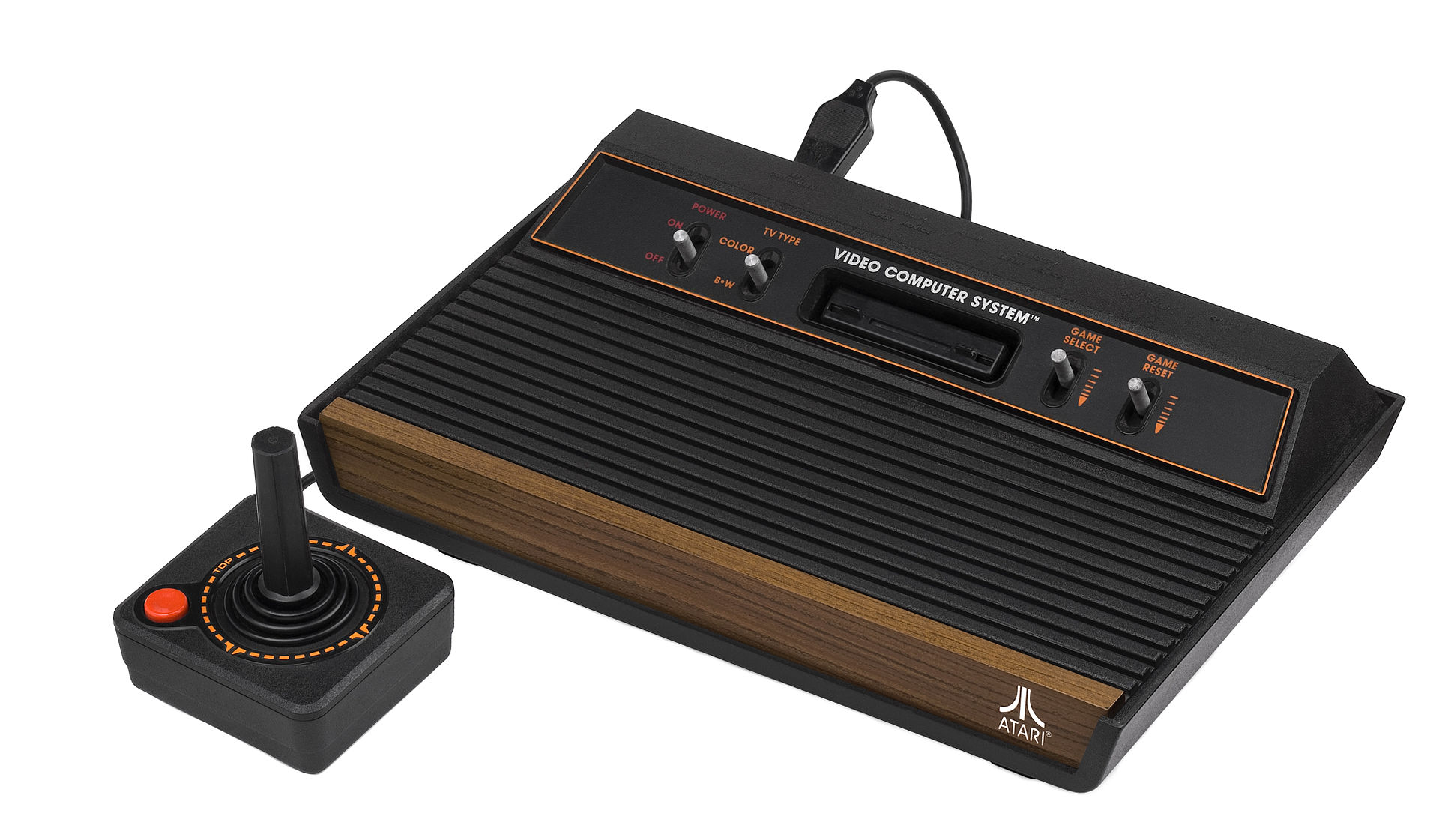 Na zdjęciu konsola Atari 2600
