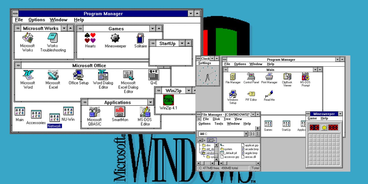 1993: Premiera Windowsa 3.11