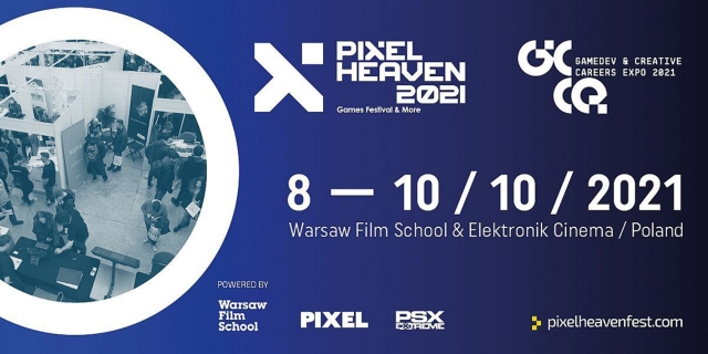 Geekweb - Moc wyjątkowych wydarzeń podczas Festiwalu Gier Pixel Heaven 2021 w Warszawskiej Szkole Filmowej
